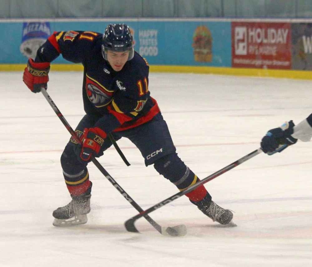 Niverville Nighthawk Alex Walicki will be heading to Boston to play NCAA Div. 3 hockey. (Cassidy Dankochik The Carillon)