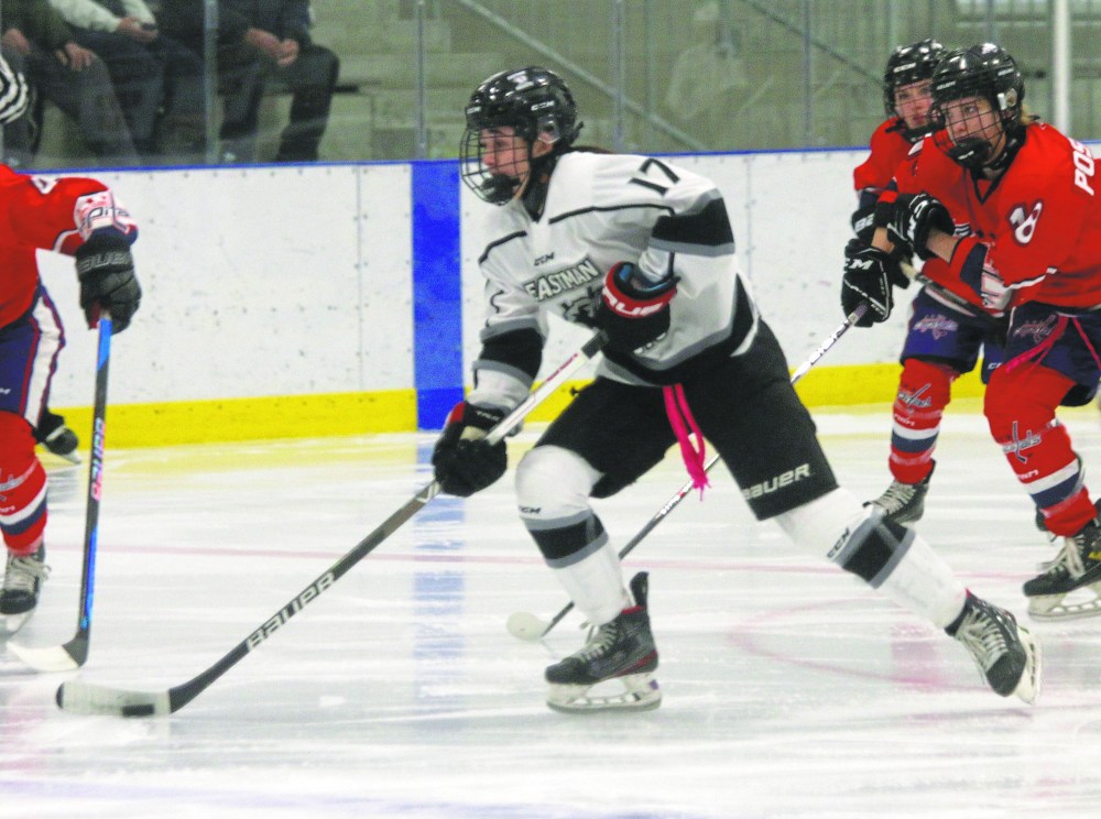 Eastman Selects defender Addilyn Nohlgren was named to the 40-player Hockey Manitoba U18 Female Program of Excellence roster. (Cassidy Dankochik The Carillon)