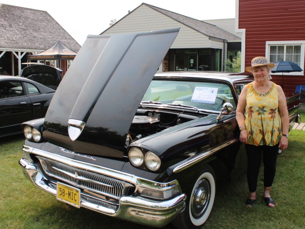 GREG VANDERMEULEN THE CARILLON
Linda Norris proudly showed off her 1958 Ford Meteor Rideau 500 Crown Victoria.