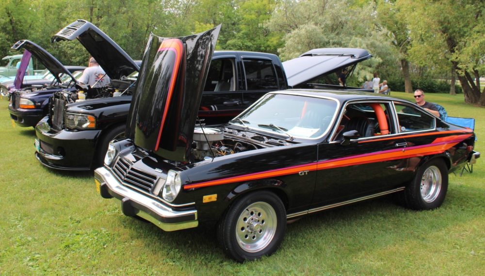 GREG VANDERMEULEN THE CARILLON
Steinbach's Ray Rieger brought this 1974 Chevrolet Vega to the show.