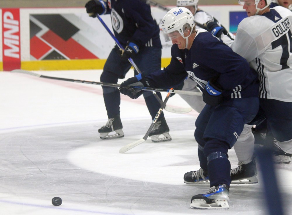 Luke Mistelbacher said he learned a lot from attending the Winnipeg Jets' development camp as an undrafted free agent. (Cassidy Dankochik The Carillon)