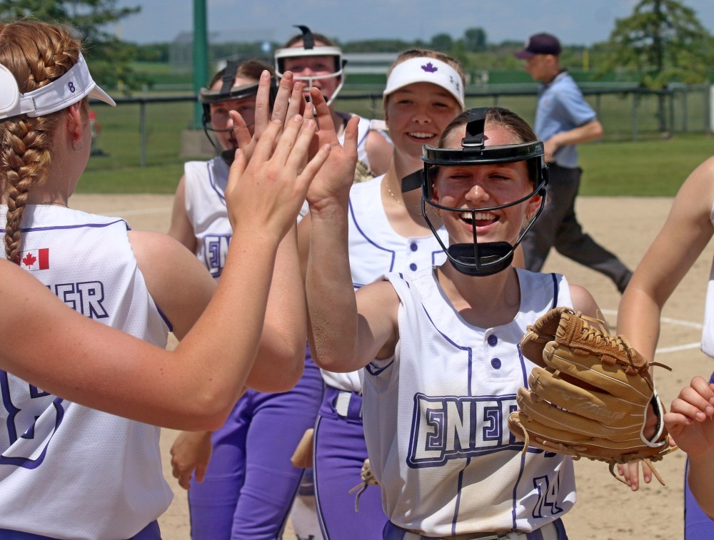 The Eastman Wildcats played a double-header against the Central Energy June 22. (Cassidy Dankochik The Carillon)