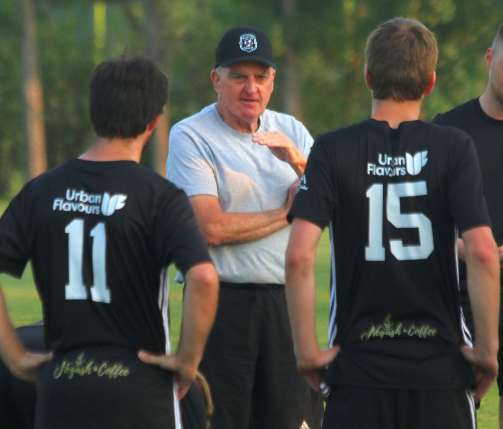 Head Coach Walt McKee has the Niverville Force comfortably above relegation in the Manitoba Major Soccer League's Division 1. (Cassidy Dankochik The Carillon)