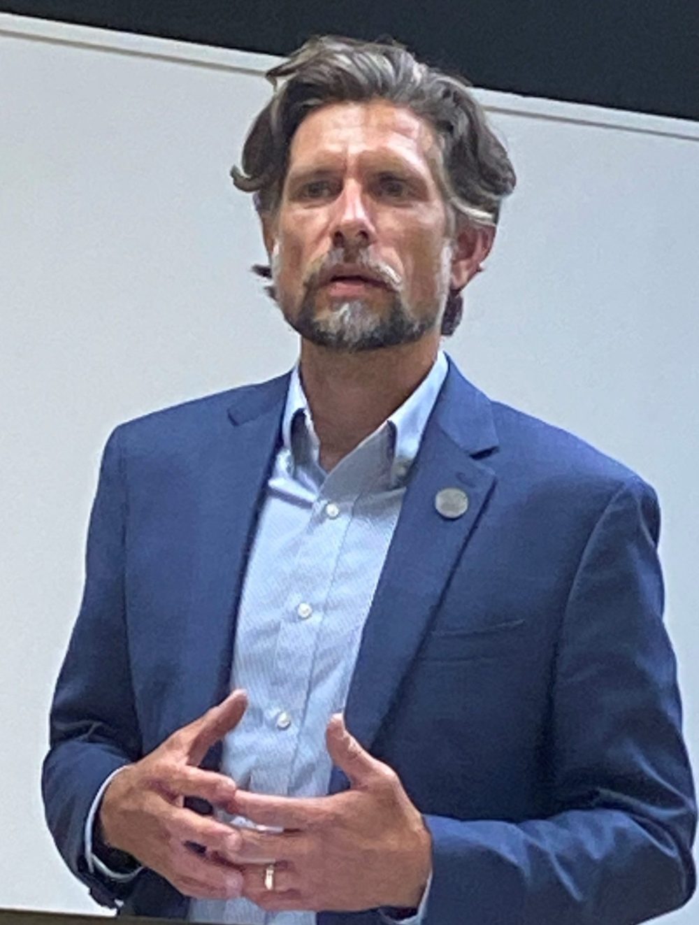 SVJETLANA MLINAREVIC THE CARILLON
Steinbach Arts Council executive director David Klassen said the organization has managed to maintain a near 100 percent donor and sponsor retention rate during its AGM on Aug. 28.