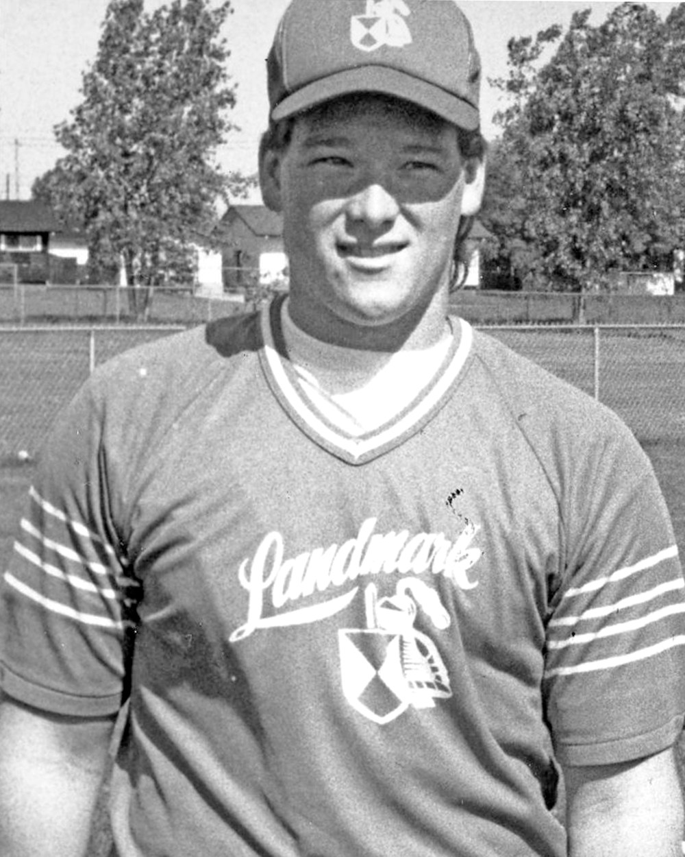Nathan Giesbrecht pitched the Manitoba softball team to a win over Newfoundland in the bronze medal game at the 1989 Canada Summer Games in Saskatoon. (Carillon Archives)