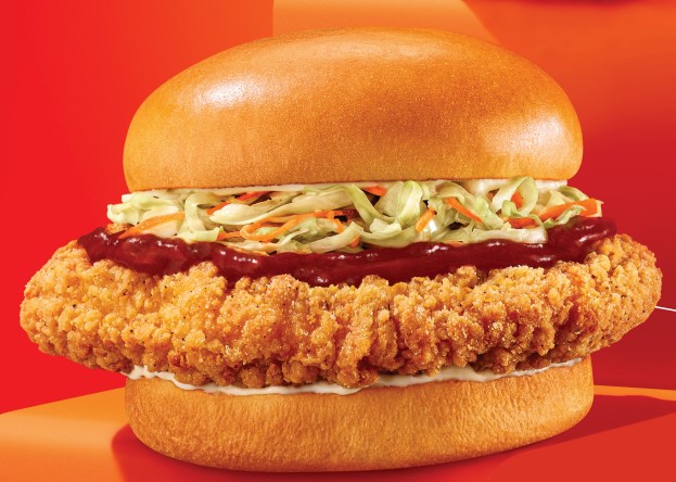 A&W Restaurant - Maple Sriracha Chicken Cruncher.