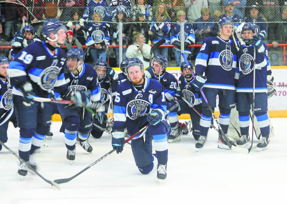 The Steinbach Pistons were swept out of the Manitoba Junior Hockey League finals last season, losing two consecutive overtime games to the Winkler Flyers. (Cassidy Dankochik The Carillon)
