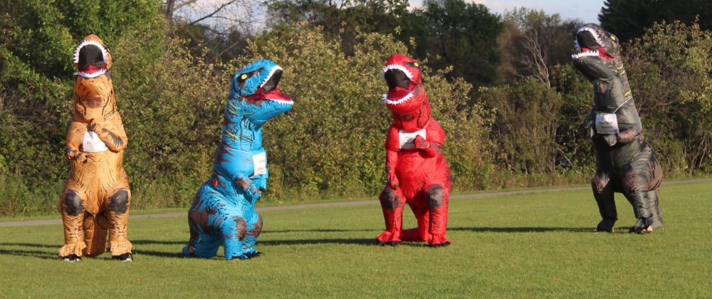 CHRIS GAREAU THE CARILLON
Dino Dash Sept. 21 at A.D. Penner Park in Steinbach.