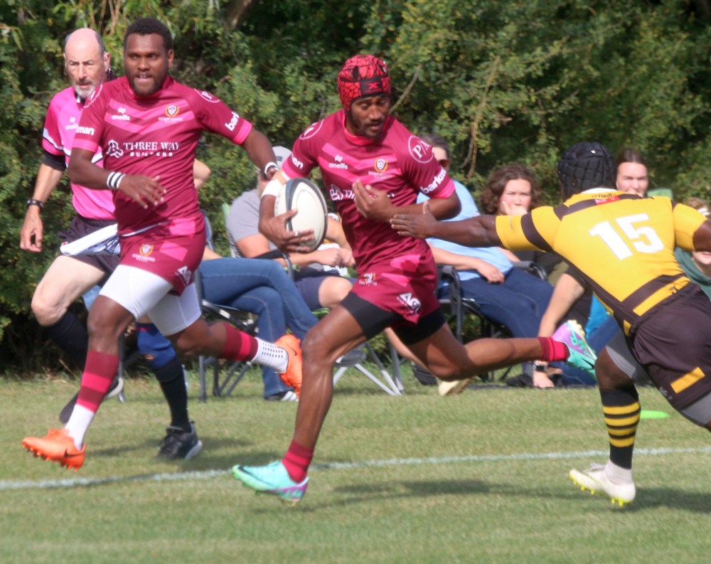 The Eastman Warriors advanced to the Manitoba Rugby Premier Division finals after defeating the Winnipeg Wasps 45-5 inside A.D. Penner Park Sept. 7. (Cassidy Dankochik The Carillon)
