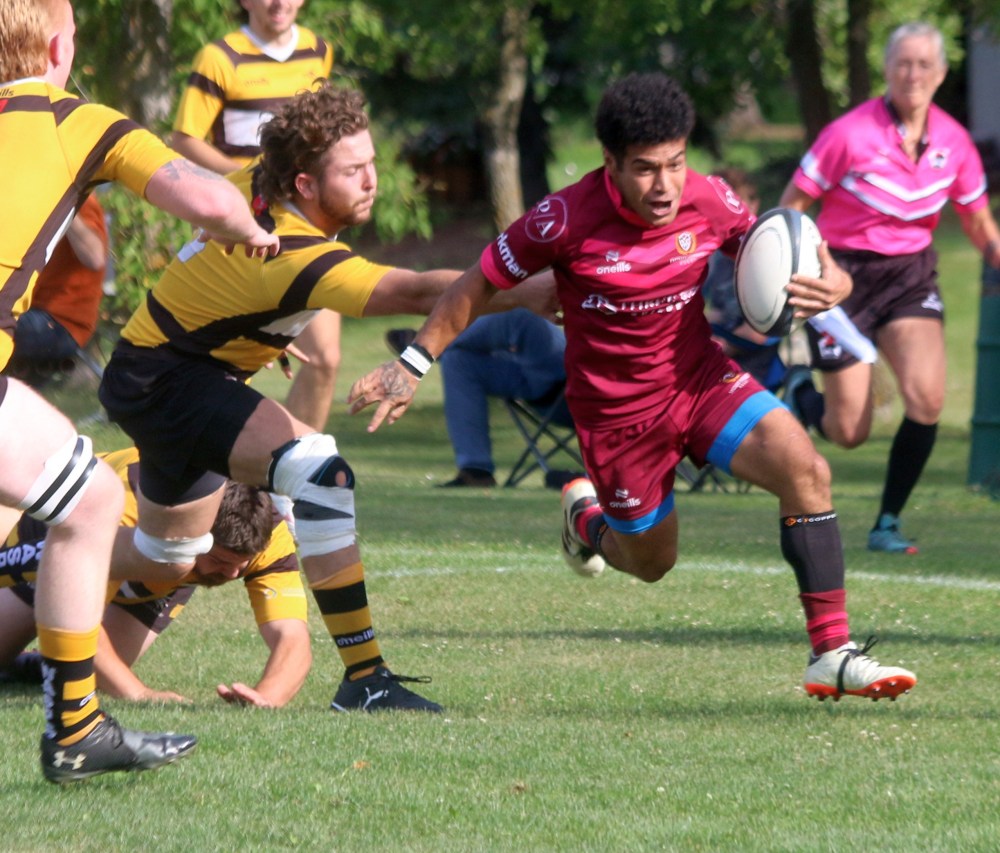 The Eastman Warriors advanced to the Manitoba Rugby Premier Division finals after defeating the Winnipeg Wasps 45-5 inside A.D. Penner Park Sept. 7. (Cassidy Dankochik The Carillon)