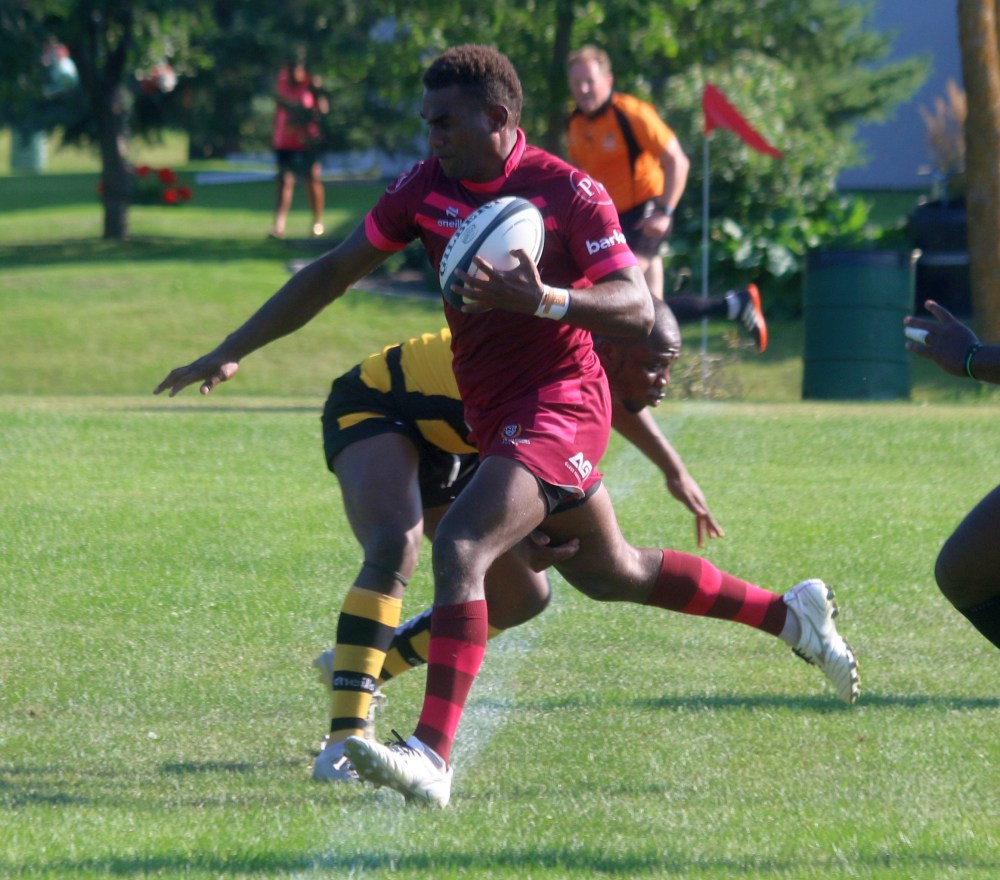 The Eastman Warriors are facing a familiar foe in the Manitoba Rugby premier division semi-finals, as they played the Wasps on Aug. 24 in Steinbach, winning 69-7. The playoffs are set to kick-off in A.D. Penner Park at 4 p.m. on Sept. 7. (Cassidy Dankochik The Carillon)