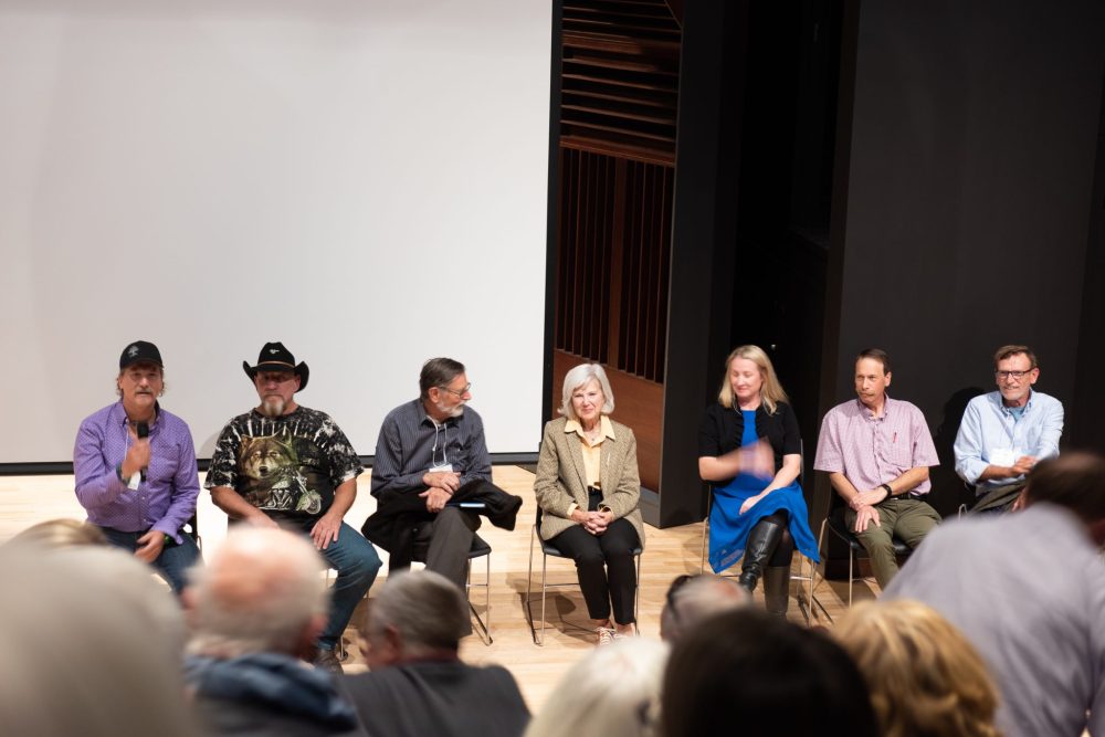 SVJETLANA MLINAREVIC THE CARILLON
The director, actor, and historians gave a Q and A session after the screening of Where the Cottonwoods Grow at EG Hall at the University of Winnipeg on Oct. 4, 2024.