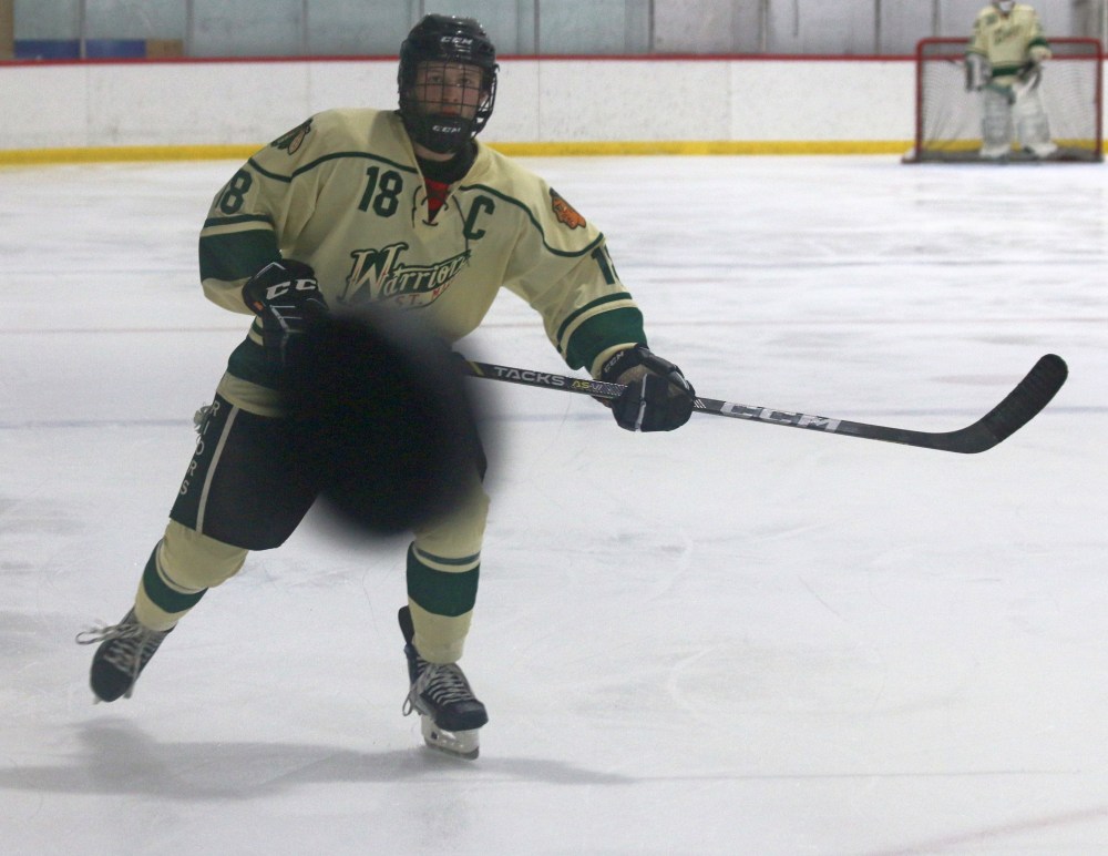 St Malo lost to Beausejour 4-2 in CRJHL action Oct. 19. (Cassidy Dankochik The Carillon)