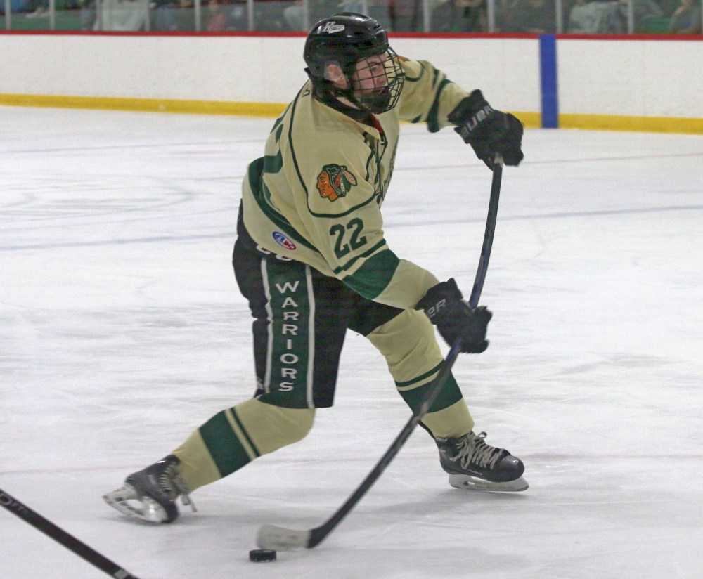 St Malo lost to Beausejour 4-2 in CRJHL action Oct. 19. (Cassidy Dankochik The Carillon)
