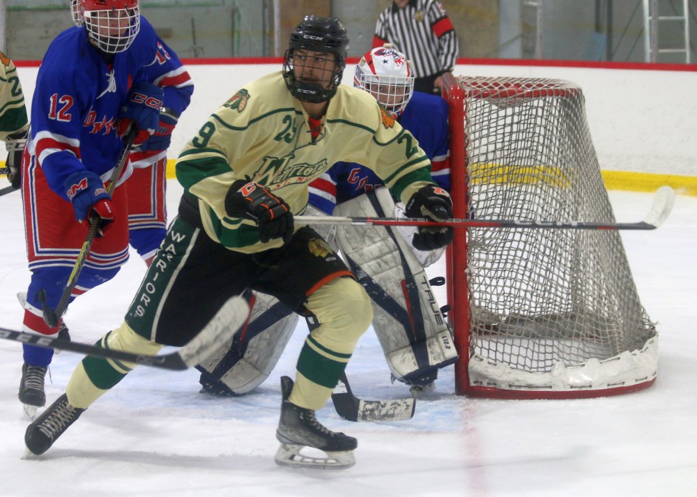 St Malo lost to Beausejour 4-2 in CRJHL action Oct. 19. (Cassidy Dankochik The Carillon)
