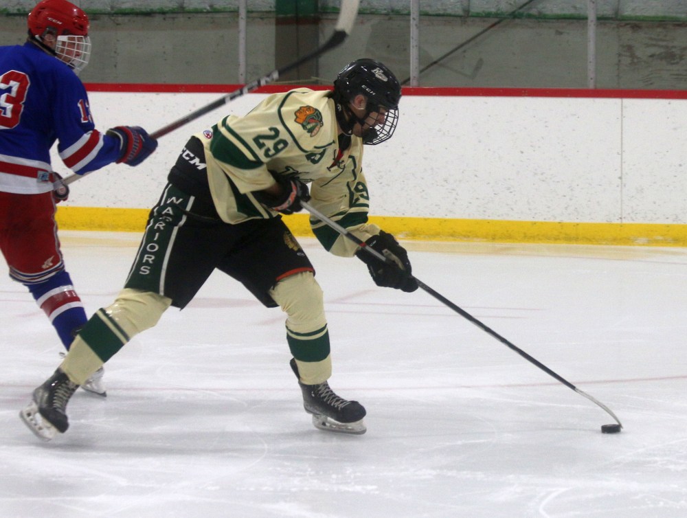St Malo lost to Beausejour 4-2 in CRJHL action Oct. 19. (Cassidy Dankochik The Carillon)