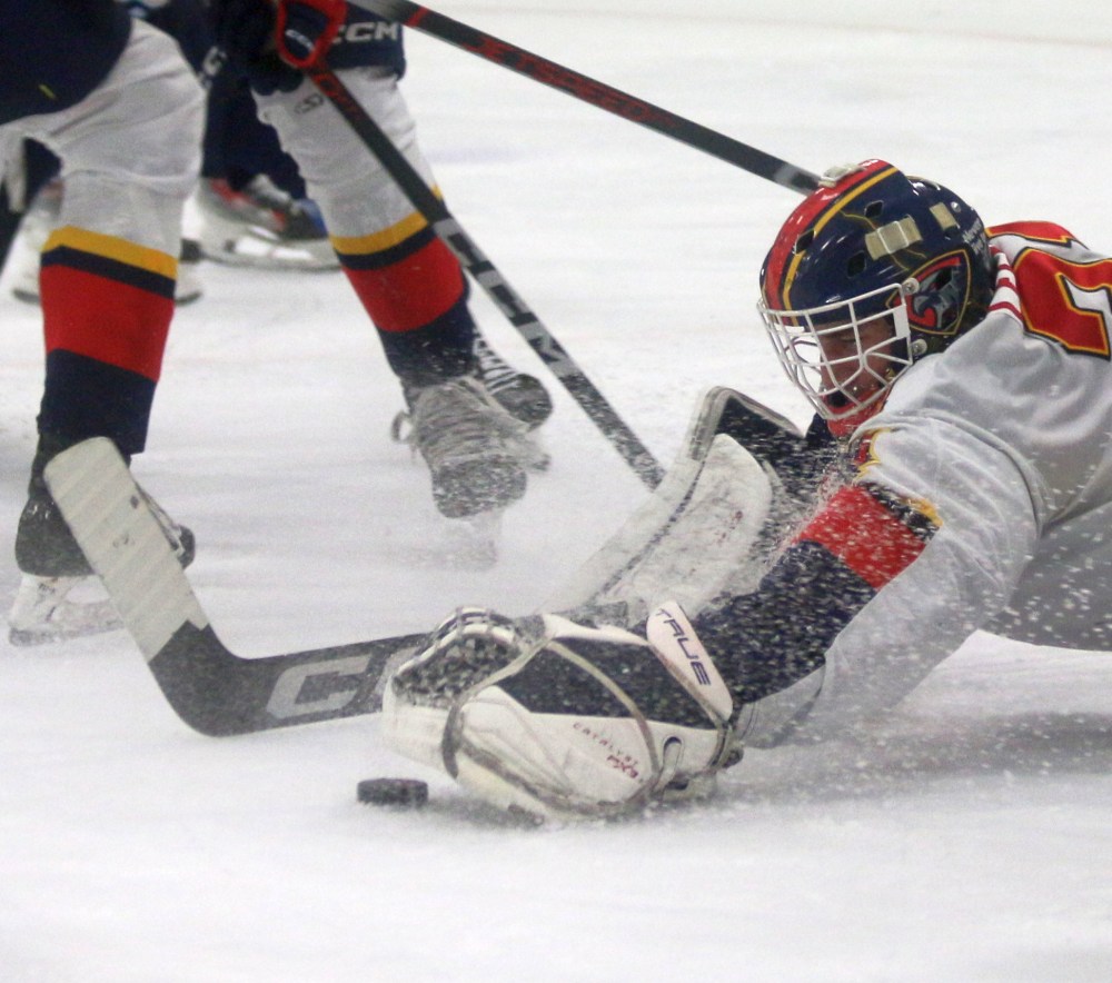 Steinbach defeated Niverville 2-0 in MJHL action Oct. 23. (Cassidy Dankochik The Carillon)