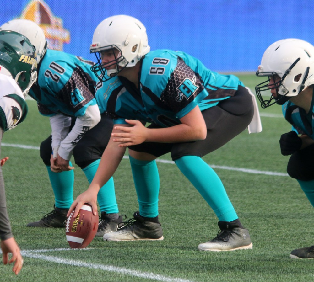 The U16 Eastman Raiders scored 12 touchdowns to win the program's first Manitoba Minor Football Association championship. (Cassidy Dankochik The Carillon)