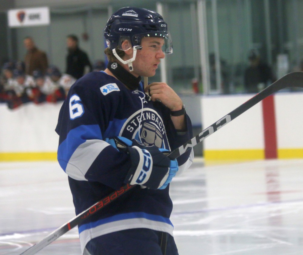 Steinbach defeated Niverville 2-0 in MJHL action Oct. 23. (Cassidy Dankochik The Carillon)