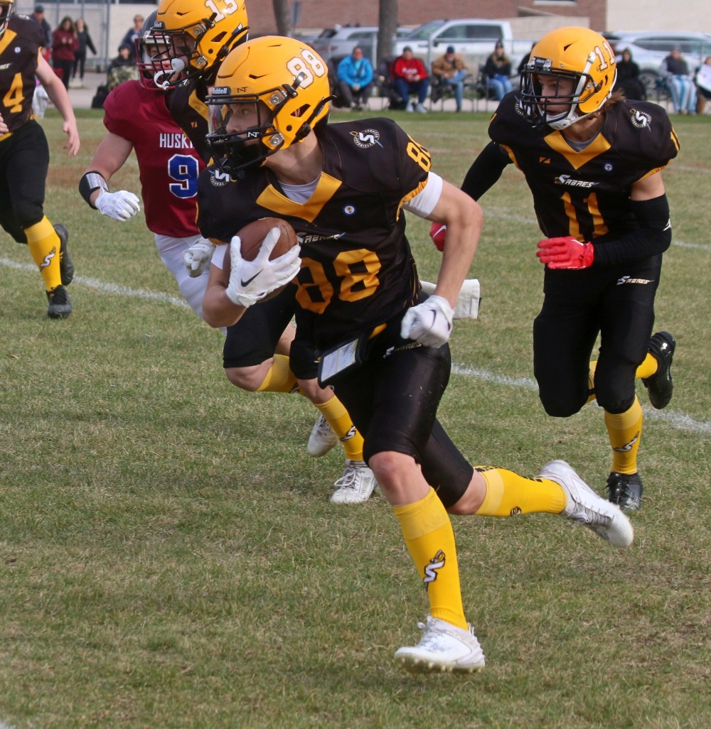 SRSS locked up a AAAA football playoff spot for the second consecutive year by beating Sturgeon Heights Oct. 18. (Cassidy Dankochik The Carillon)