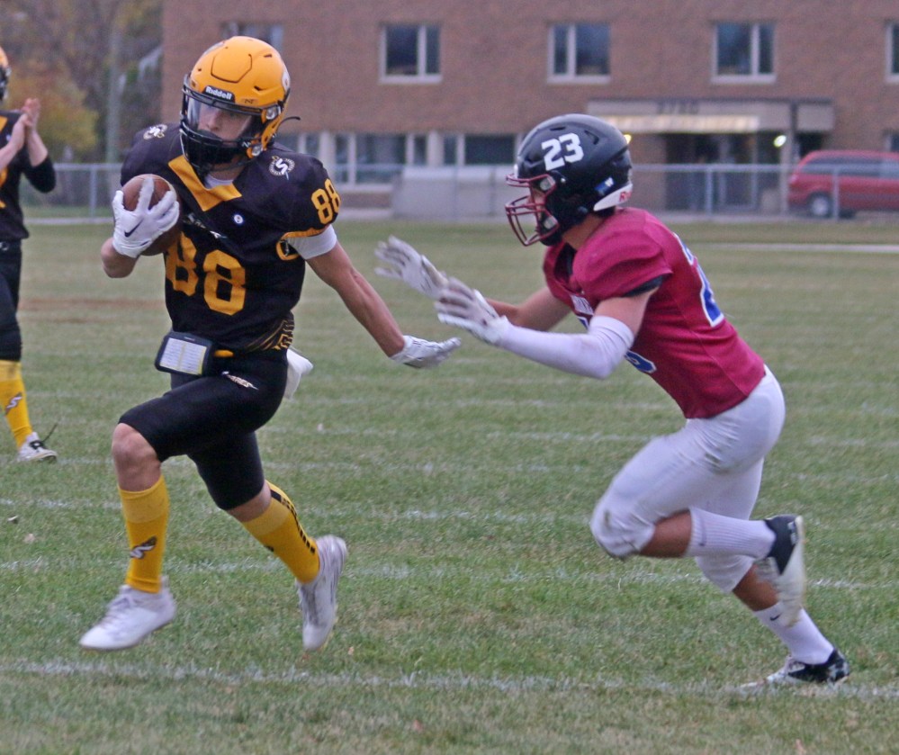 SRSS locked up a AAAA football playoff spot for the second consecutive year by beating Sturgeon Heights Oct. 18. (Cassidy Dankochik The Carillon)