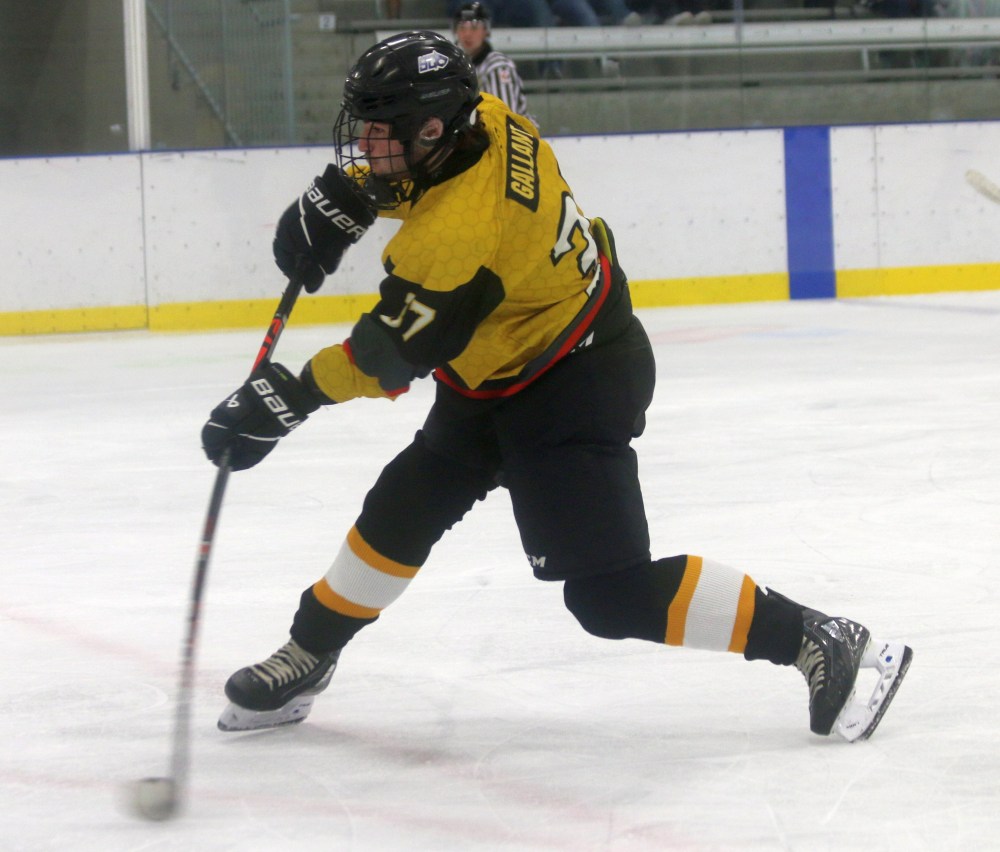 The HTJHL hosted their first showcase event in Niverville Oct. 20. All 10 teams in the league were in action during a single day. (Cassidy Dankochik The Carillon)