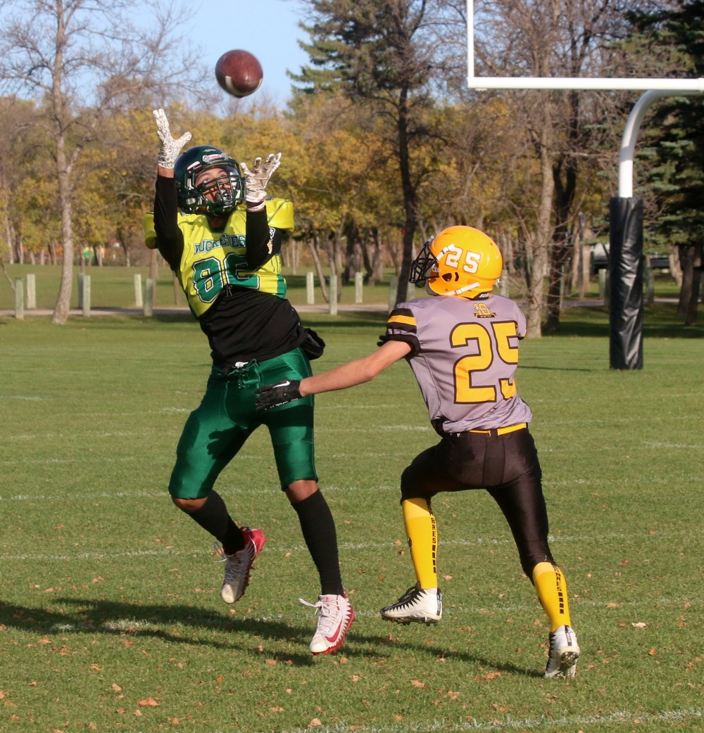 The SRSS junior varsity football team dropped their first game of the year when they hosted Miles Mac Oct. 15. (Cassidy Dankochik The Carillon)