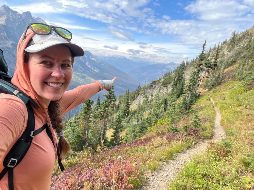 Submitted
Rebecca Rempel on the Pacific Crest Trail.