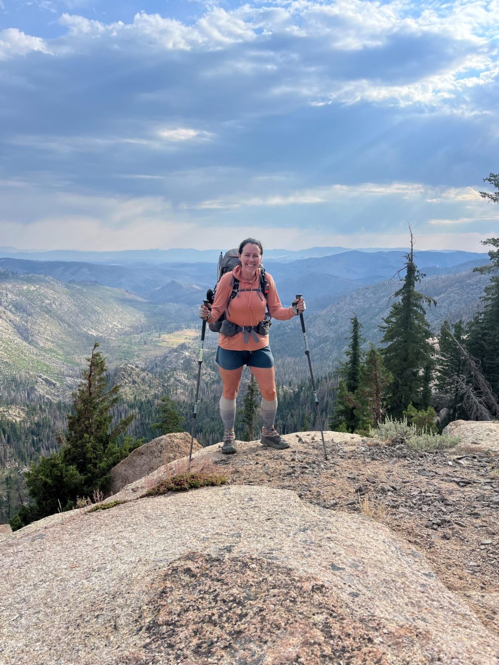 Submitted
Rebecca Rempel on the Pacific Crest Trail.