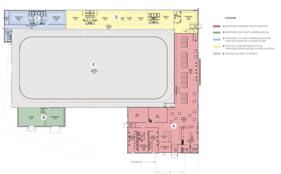 Submitted by the RM of De Salaberry
The interior of the new arena.