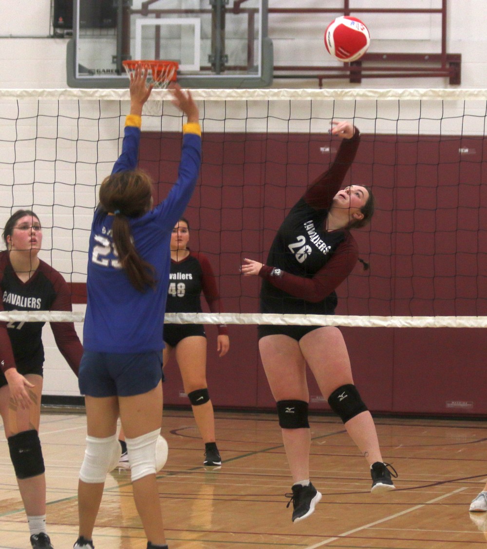 Pointe des Chenes defeated Wanipigow in the semi-finals of the Zone 13 A varsity girls championship Nov. 6 before falling to Real Berard in the final. (Cassidy Dankochik The Carillon)