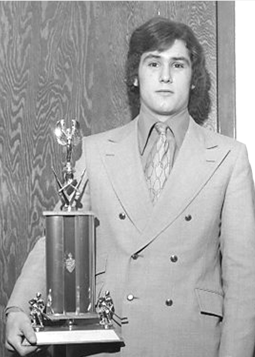 Former Steinbach Collegiate Institute Sabres star Ralph Krentz was named the Most Valuable Player of the Portage la Prairie Terriers in his first season of junior hockey in the Manitoba Junior Hockey League. (Carillon Archives)