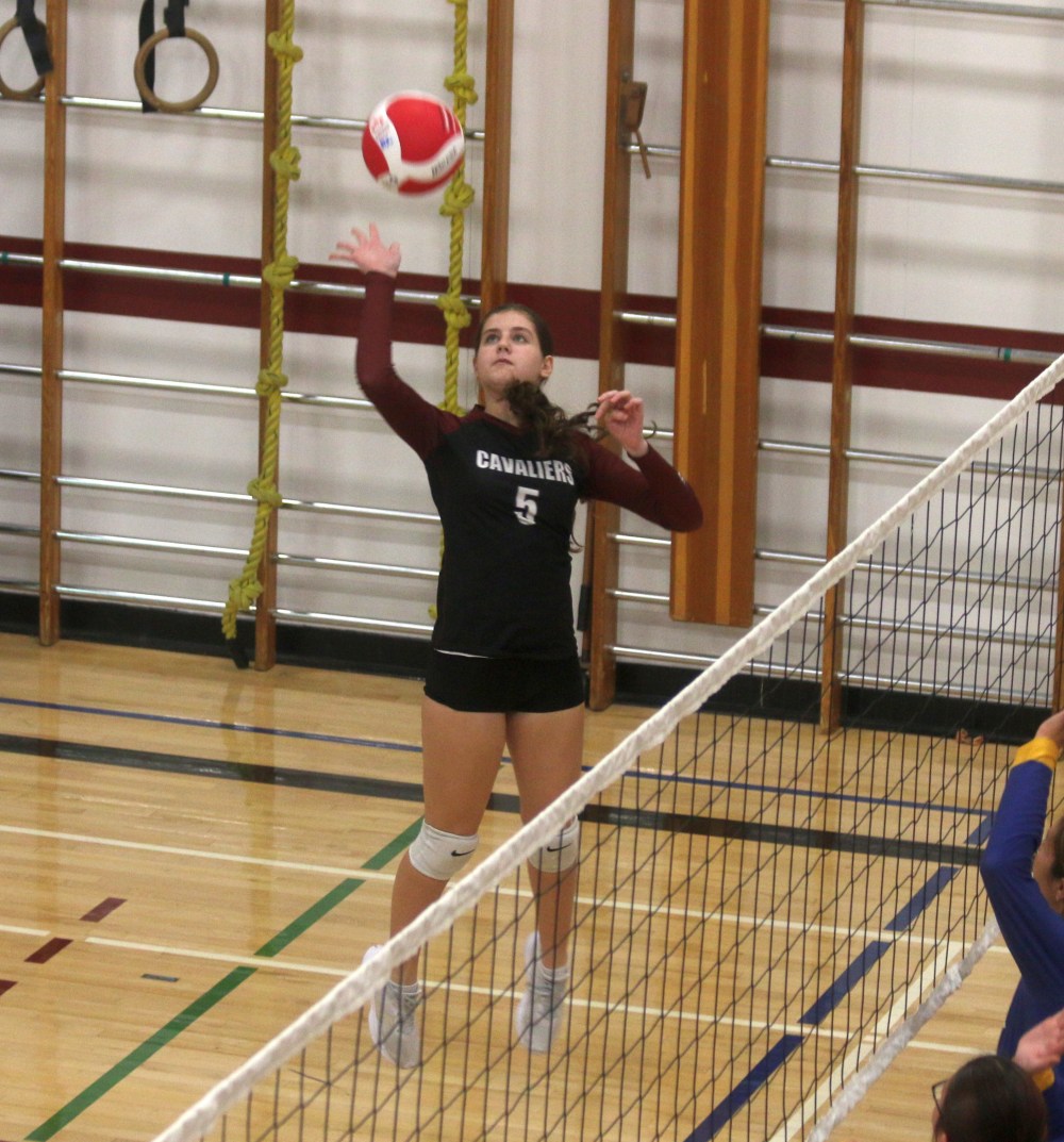 Pointe des Chenes defeated Wanipigow in the semi-finals of the Zone 13 A varsity girls championship Nov. 6 before falling to Real Berard in the final. (Cassidy Dankochik The Carillon)
