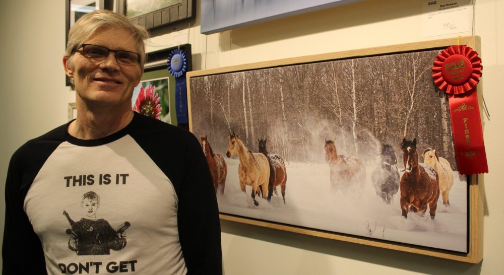 GREG VANDERMEULEN CARILLON ARCHIVES
Kevin Friesen and his piece called “The Herd” a photograph taken at Sandy Ridge Stables was open of the winners during the Southeast Open Judged Exhibit in 2023.