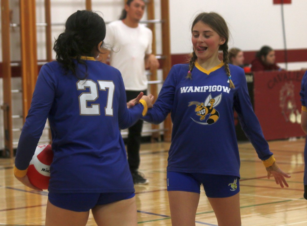 Pointe des Chenes defeated Wanipigow in the semi-finals of the Zone 13 A varsity girls championship Nov. 6 before falling to Real Berard in the final. (Cassidy Dankochik The Carillon)
