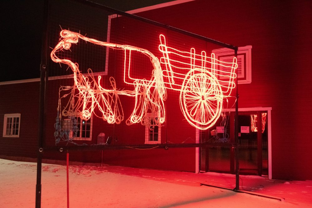SVJETLANA MLINAREVIC THE CARILLON
Mennonite Heritage Village's Winter in the Village returns again this year with colourful light displays.