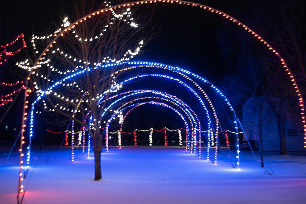 SVJETLANA MLINAREVIC THE CARILLON
Mennonite Heritage Village's Winter in the Village returns again this year with colourful light displays.