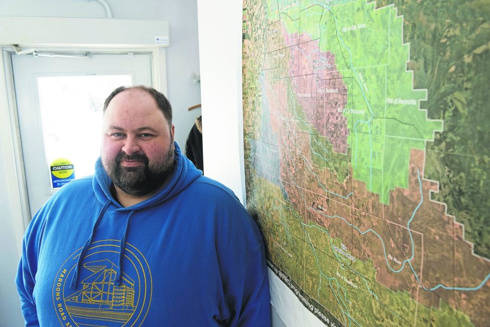 SVJETLANA MLINAREVIC THE CARILLON ARCHIVES
Seine Rat Roseau Watershed District district manager Joey Pankiw said the SRWD maintains 10 kilometres of trails at the Tourond Creek Discovery Centre, for which they received $11,000 from the province to fix ATV damage.