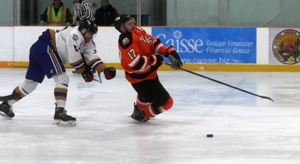 The Springfield Winterhawks earned a measure of revenge, defeating Ste Anne in the Maurice Chaput arena Jan. 3. (Cassidy Dankochik The Carillon)