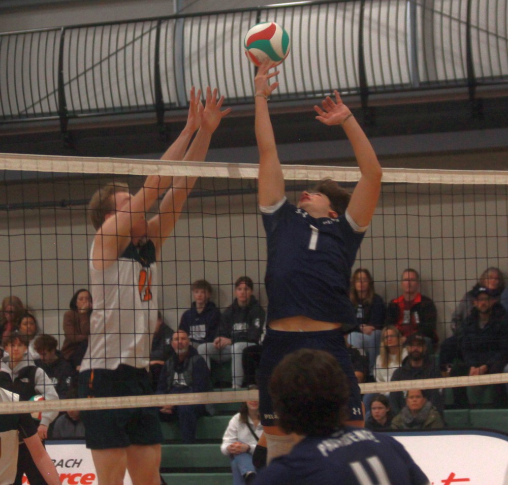The Providence Pilots hosted CMU for volleyball games Jan. 24 and 25. (Cassidy Dankochik The Carillon)
