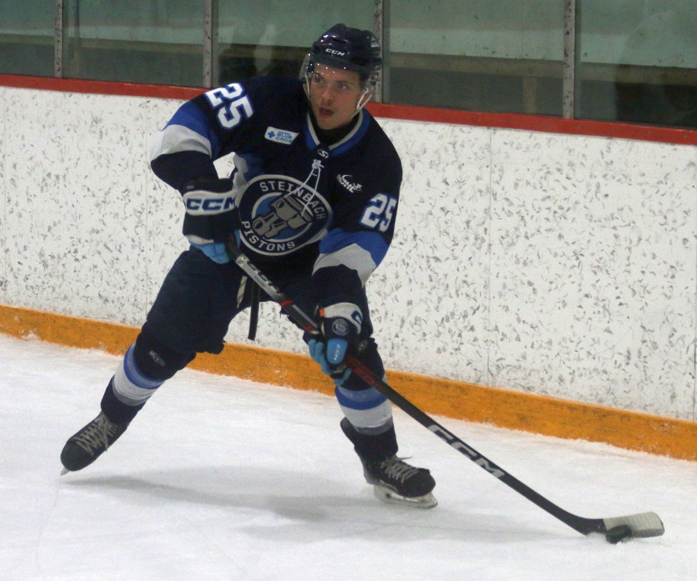 Steinbach and Niverville played a pair of games Jan. 9 and Jan. 11, with the visiting team coming out on top both times. (Cassidy Dankochik The Carillon)