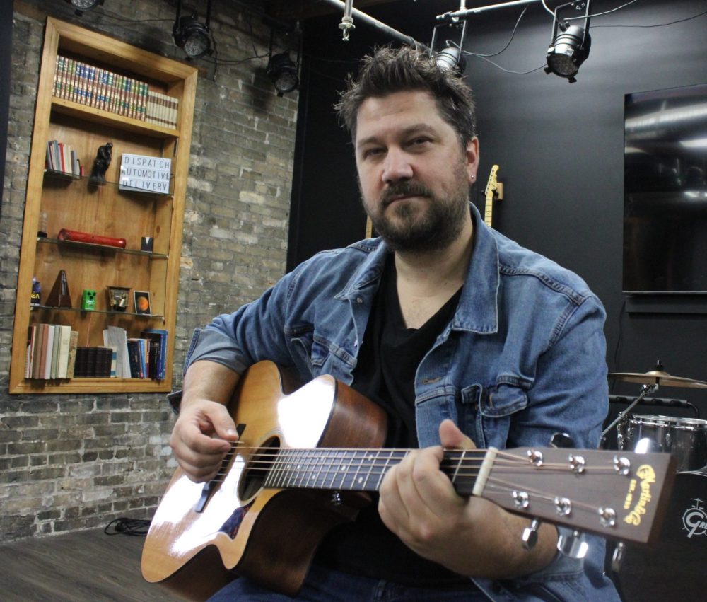 GREG VANDERMEULEN THE CARILLON
Jason Kirkness pictured in his Winnipeg studio space.
