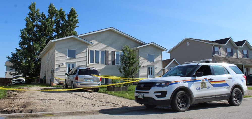 JORDAN ROSS CARILLON ARCHIVES
The scene on Whitby Crescent in Steinbach.