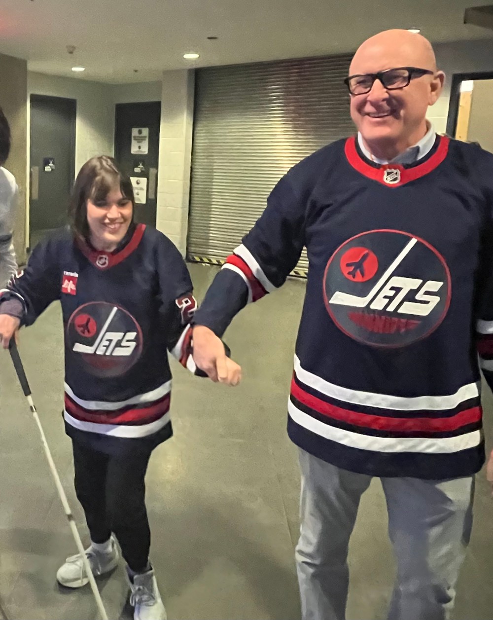 Olivia Stedman sang the anthem before the start of the Winnipeg Jets game. (Submitted)
