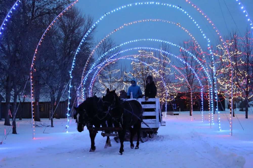 MENNONITE HERITAGE VILLAGE
Sleigh rides at Winter in the Village.