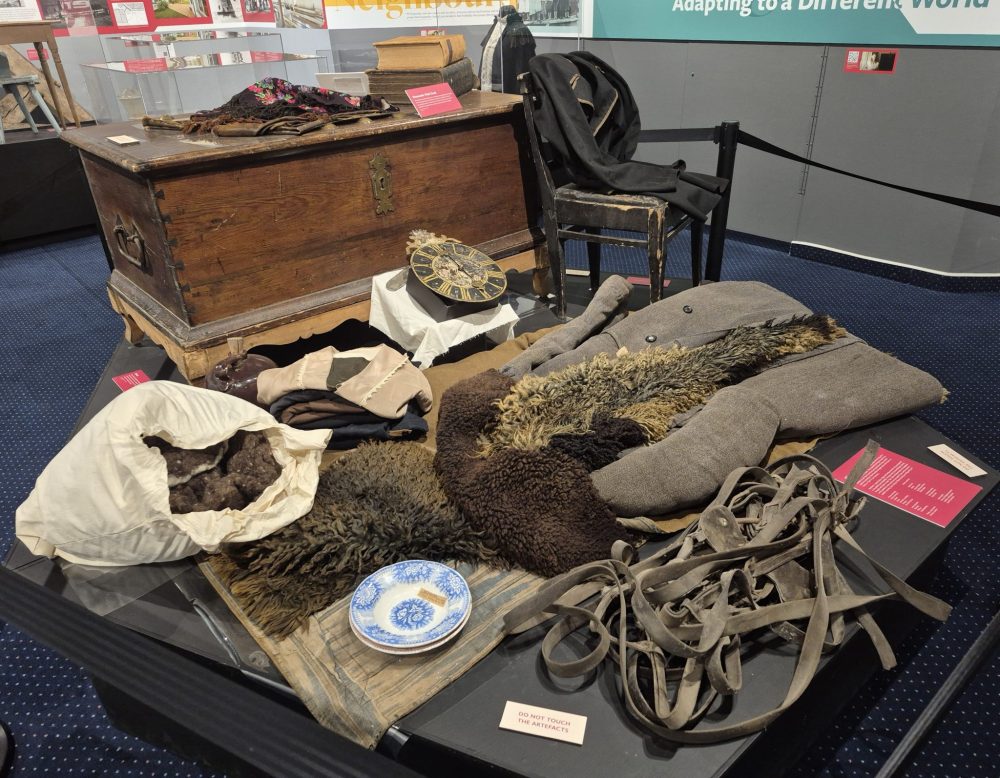 A collection of tools brought to Manitoba from Imperial Russia.