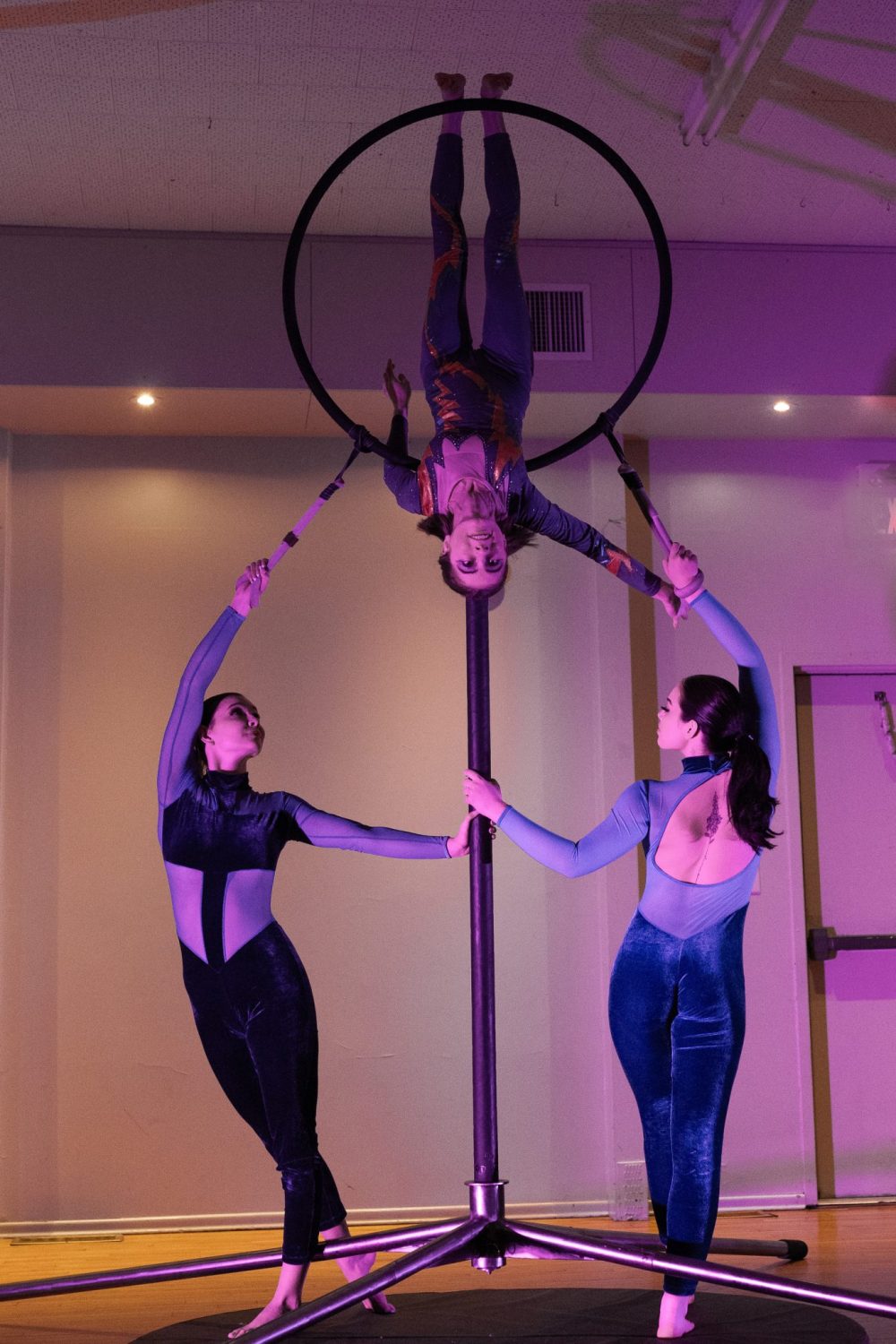 SUBMITTED BY AGAPE HOUSE
Winnipeg's Monica’s Danz Gym was the live entertainment during last year's Purple Gala.