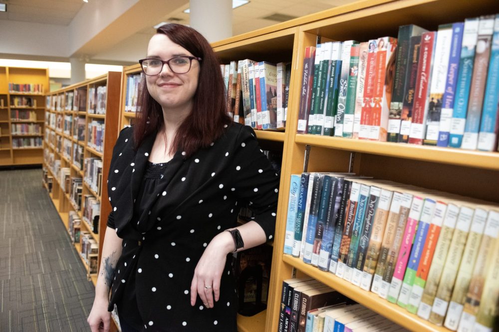 SVJETLANA MLINAREVIC THE CARILLON
Aubrey Walker has been named the new director at the Jake Epp Library. Prior to becoming the director, Walker was the assistant director.