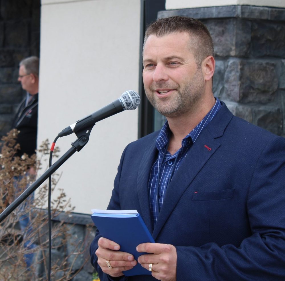 GREG VANDERMEULEN CARILLON ARCHIVES
Daniel Emond, CEO of Adult & Teen Challenge pictured at the opening of their Steinbach facility, told council they needed to find a new location for their thrift store.