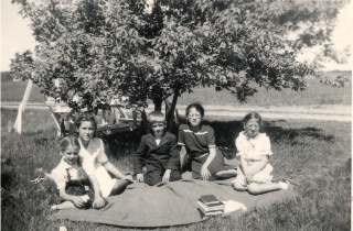 Annie’s Sunday School group ca 1949.